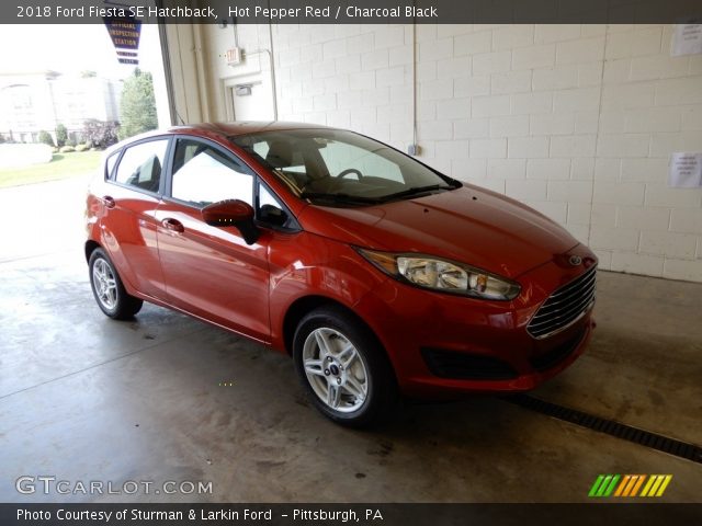 2018 Ford Fiesta SE Hatchback in Hot Pepper Red