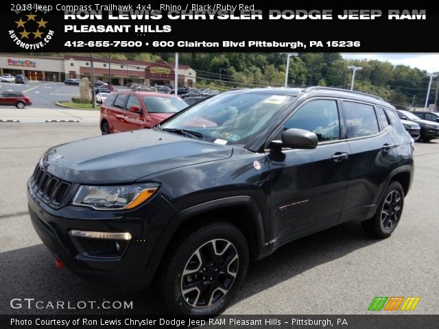 2018 Jeep Compass Trailhawk 4x4 in Rhino