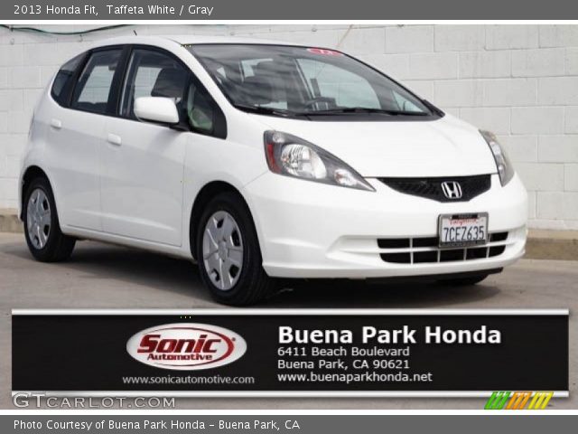 2013 Honda Fit  in Taffeta White