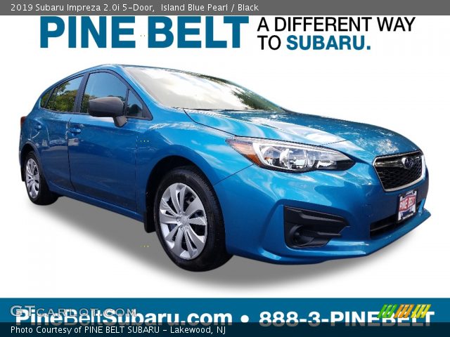 2019 Subaru Impreza 2.0i 5-Door in Island Blue Pearl