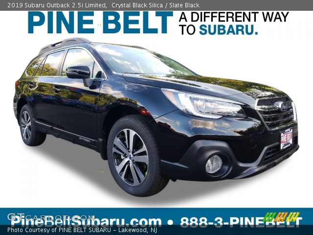 2019 Subaru Outback 2.5i Limited in Crystal Black Silica
