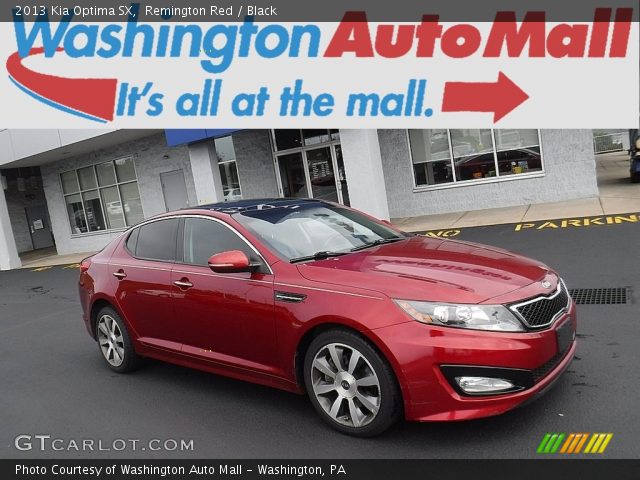 2013 Kia Optima SX in Remington Red