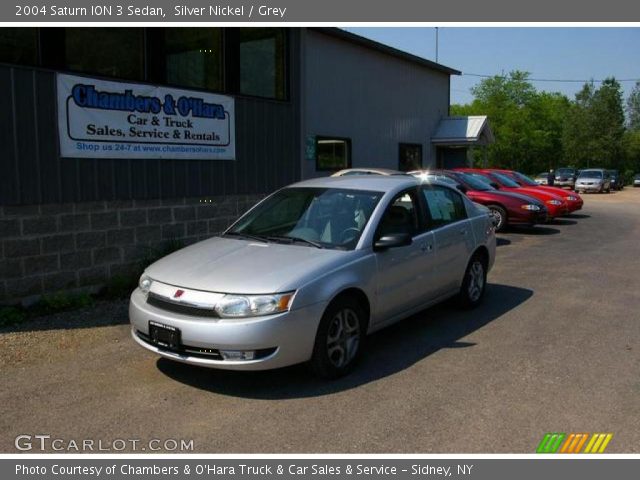 2004 Saturn ION 3 Sedan in Silver Nickel