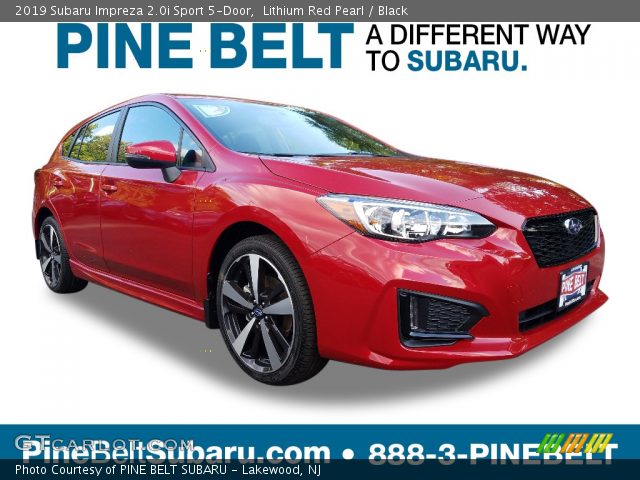 2019 Subaru Impreza 2.0i Sport 5-Door in Lithium Red Pearl