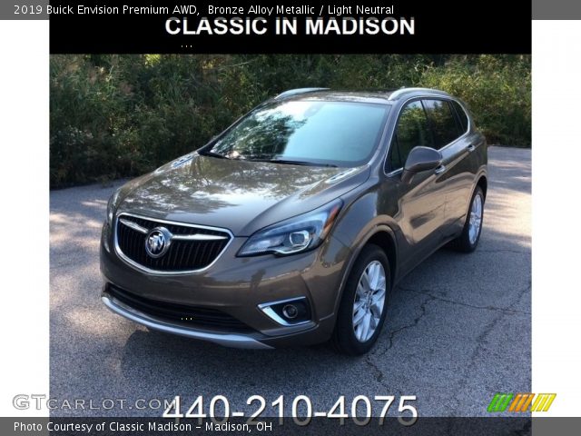 2019 Buick Envision Premium AWD in Bronze Alloy Metallic