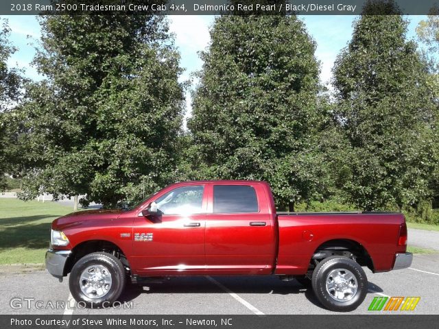 2018 Ram 2500 Tradesman Crew Cab 4x4 in Delmonico Red Pearl