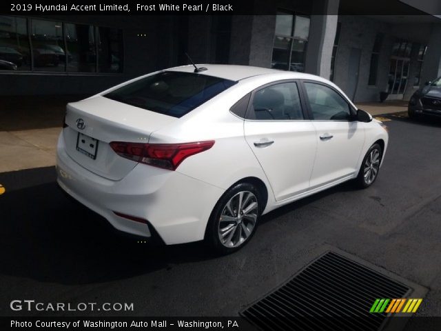 2019 Hyundai Accent Limited in Frost White Pearl