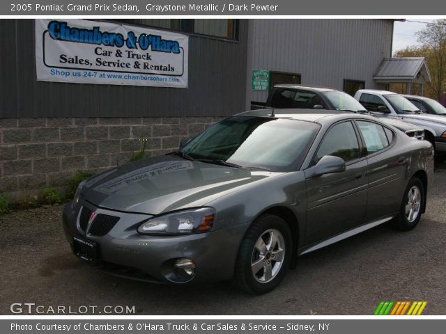 2005 Pontiac Grand Prix Sedan in Graystone Metallic