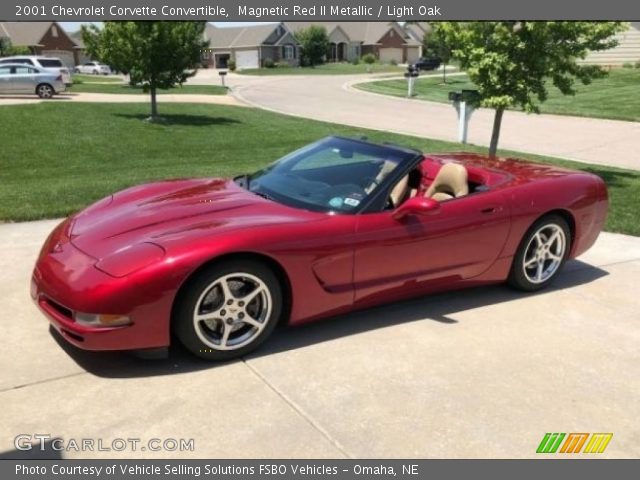 2001 Chevrolet Corvette Convertible in Magnetic Red II Metallic