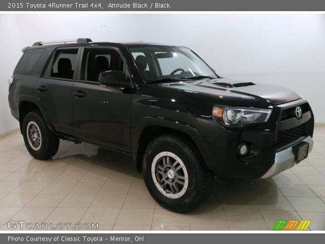 2015 Toyota 4Runner Trail 4x4 in Attitude Black