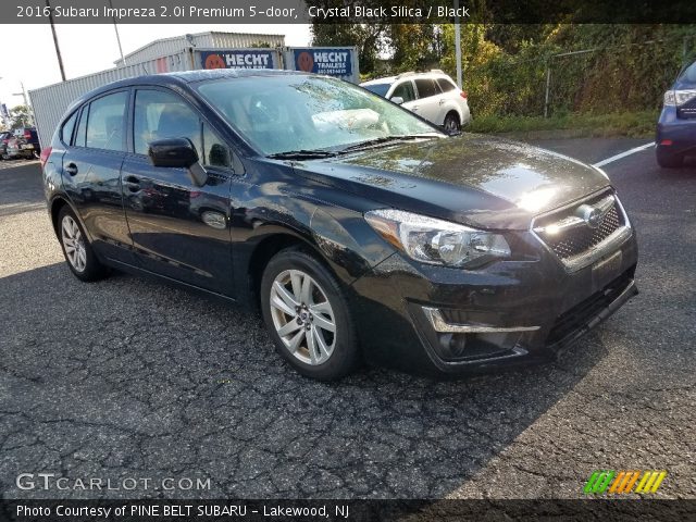 2016 Subaru Impreza 2.0i Premium 5-door in Crystal Black Silica