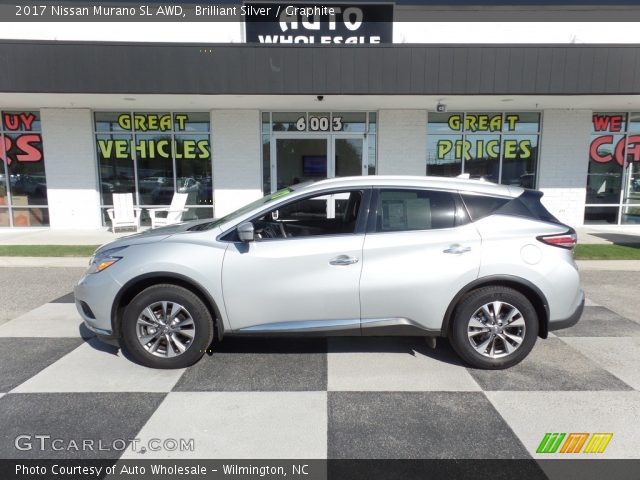 2017 Nissan Murano SL AWD in Brilliant Silver