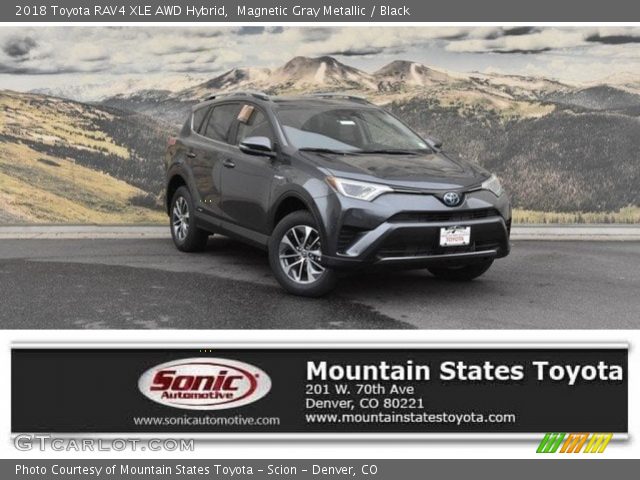 2018 Toyota RAV4 XLE AWD Hybrid in Magnetic Gray Metallic