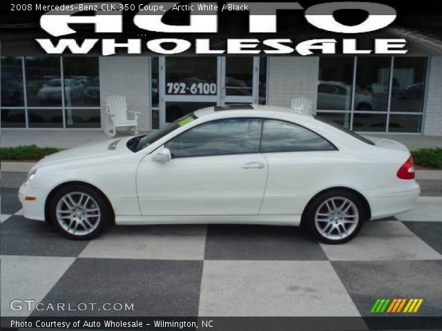 2008 Mercedes-Benz CLK 350 Coupe in Arctic White