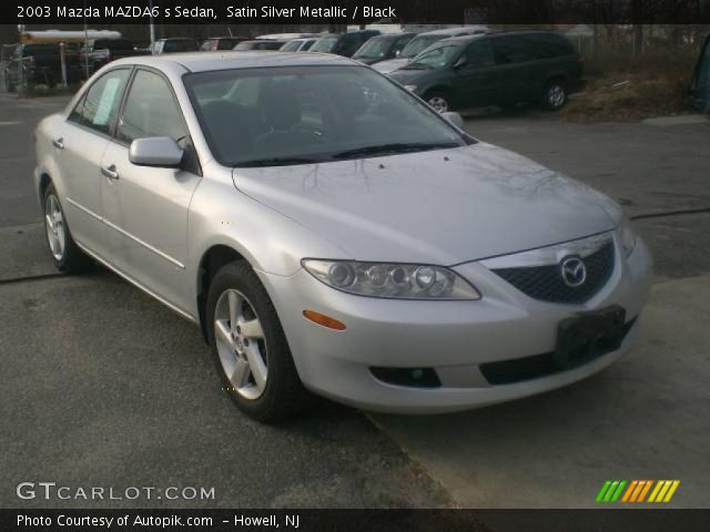 2003 Mazda MAZDA6 s Sedan in Satin Silver Metallic