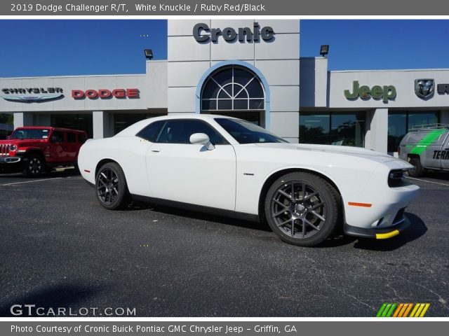 2019 Dodge Challenger R/T in White Knuckle