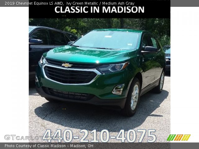 2019 Chevrolet Equinox LS AWD in Ivy Green Metallic