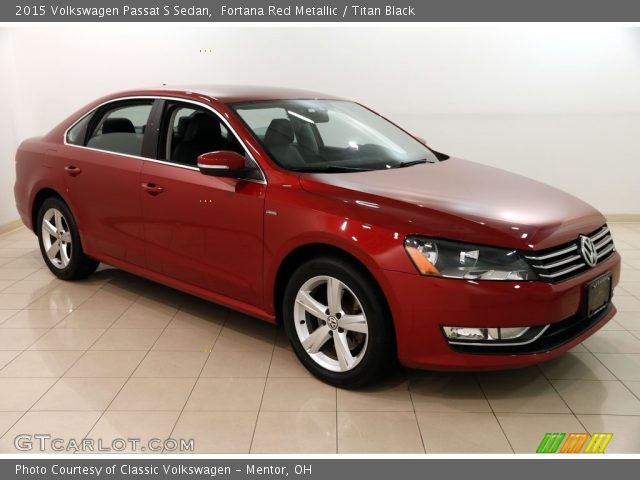 2015 Volkswagen Passat S Sedan in Fortana Red Metallic