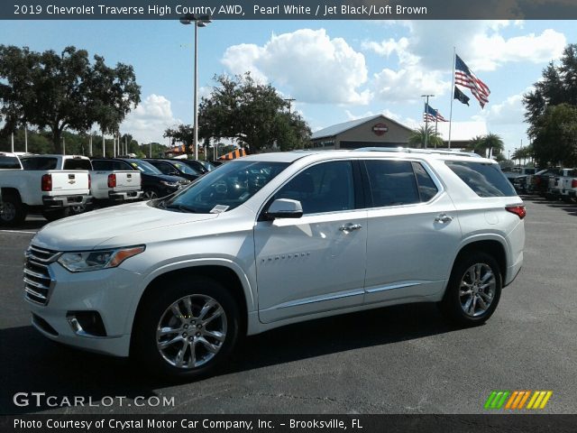 2019 Chevrolet Traverse High Country AWD in Pearl White