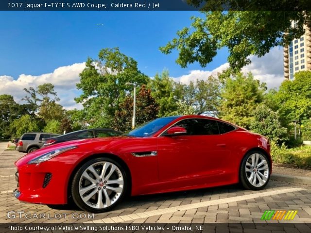 2017 Jaguar F-TYPE S AWD Coupe in Caldera Red