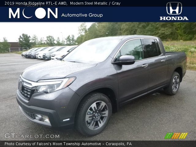 2019 Honda Ridgeline RTL-E AWD in Modern Steel Metallic