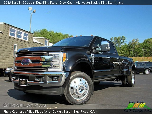 2019 Ford F450 Super Duty King Ranch Crew Cab 4x4 in Agate Black