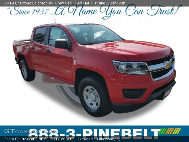 2019 Chevrolet Colorado WT Crew Cab in Red Hot