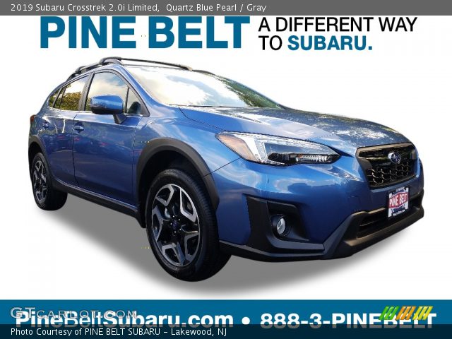 2019 Subaru Crosstrek 2.0i Limited in Quartz Blue Pearl