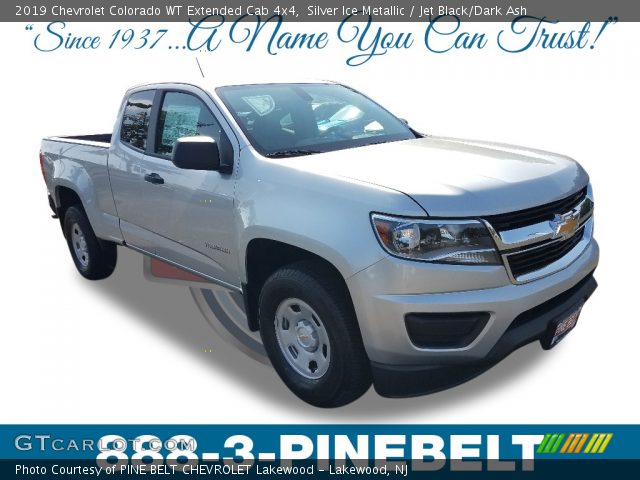 2019 Chevrolet Colorado WT Extended Cab 4x4 in Silver Ice Metallic