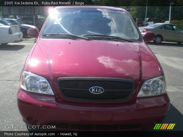 2005 Kia Sedona EX in Ruby Red Metallic