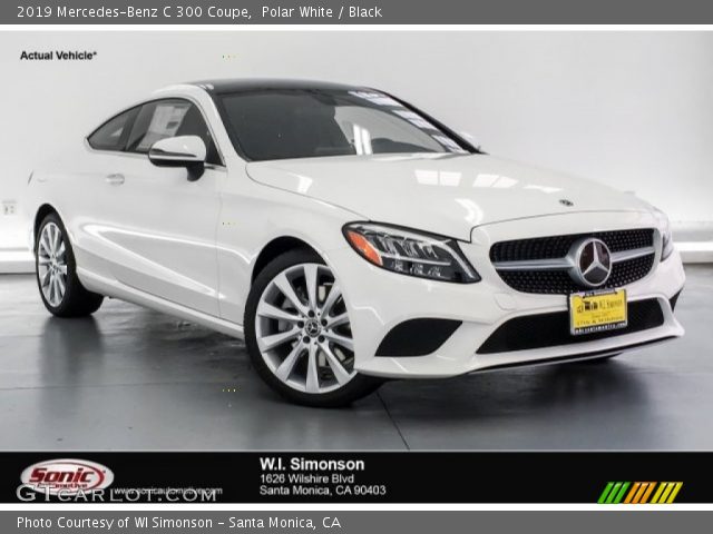 2019 Mercedes-Benz C 300 Coupe in Polar White