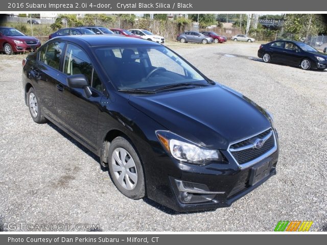 2016 Subaru Impreza 2.0i 4-door in Crystal Black Silica