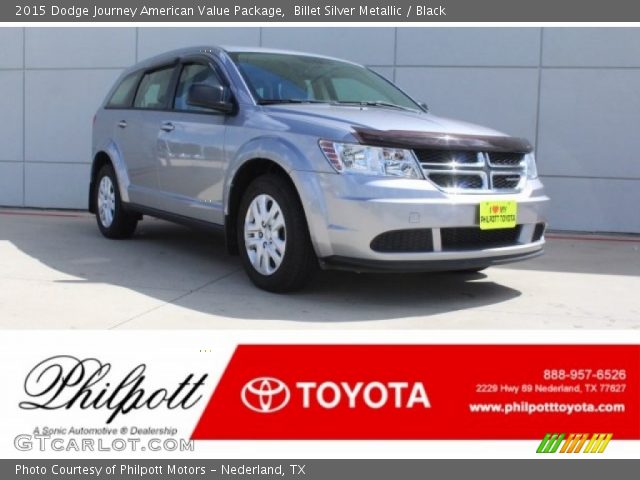 2015 Dodge Journey American Value Package in Billet Silver Metallic