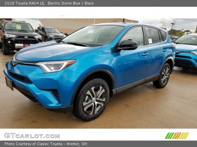2018 Toyota RAV4 LE in Electric Storm Blue