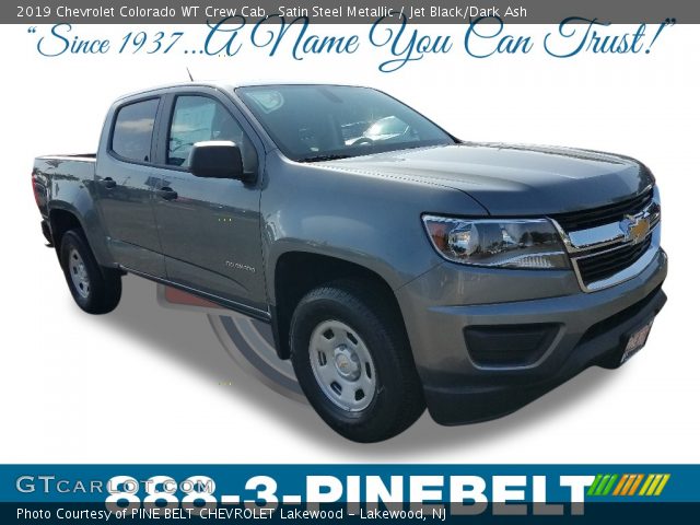 2019 Chevrolet Colorado WT Crew Cab in Satin Steel Metallic