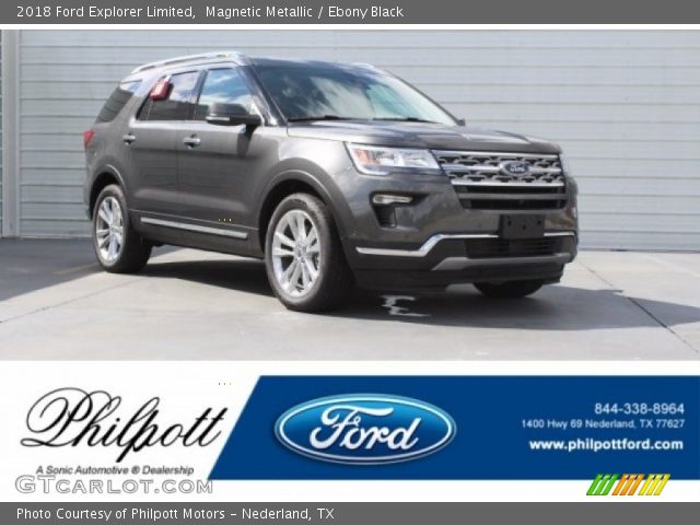 2018 Ford Explorer Limited in Magnetic Metallic