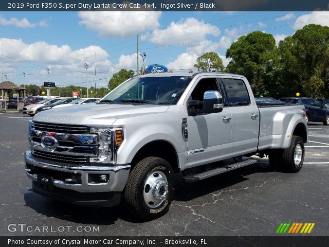 2019 Ford F350 Super Duty Lariat Crew Cab 4x4 in Ingot Silver