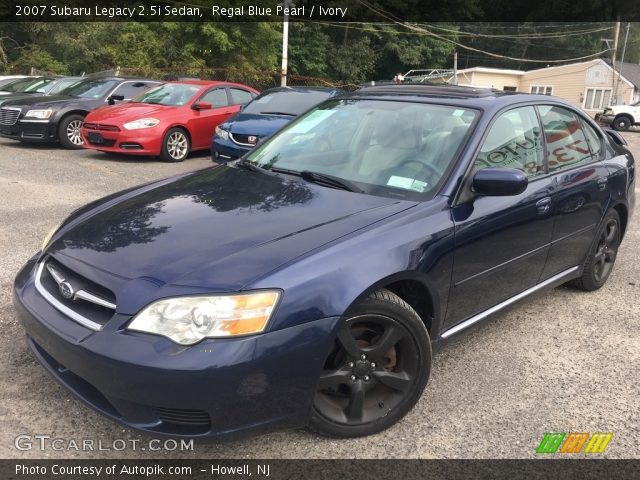 2007 Subaru Legacy 2.5i Sedan in Regal Blue Pearl