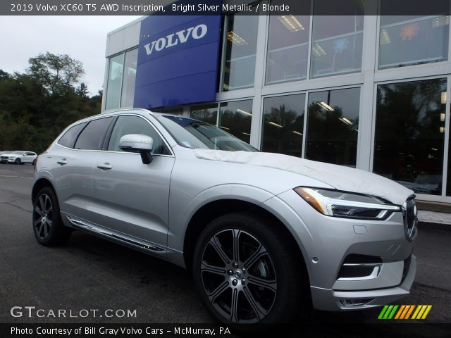 2019 Volvo XC60 T5 AWD Inscription in Bright Silver Metallic