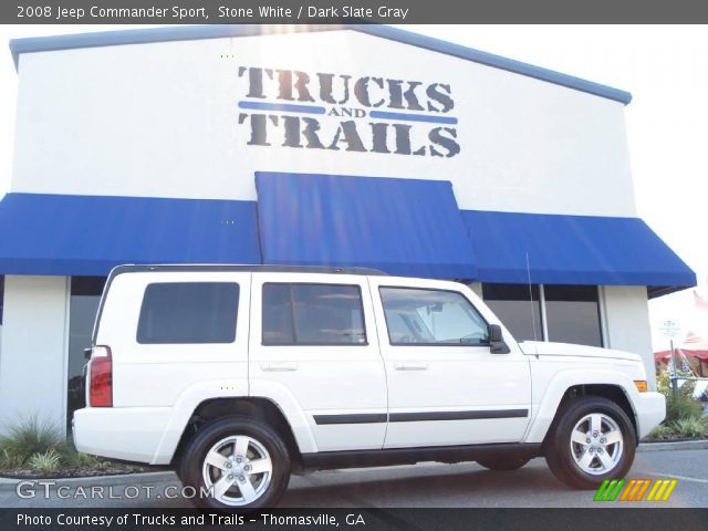 2008 Jeep Commander Sport in Stone White