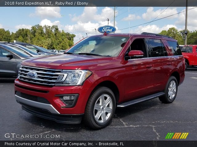 2018 Ford Expedition XLT in Ruby Red