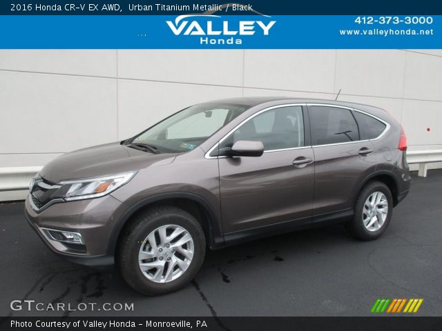 2016 Honda CR-V EX AWD in Urban Titanium Metallic