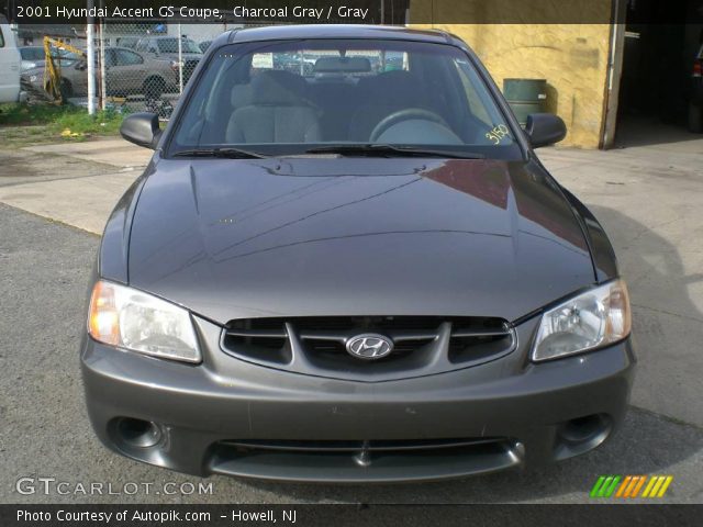 2001 Hyundai Accent GS Coupe in Charcoal Gray