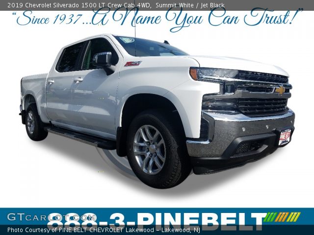 2019 Chevrolet Silverado 1500 LT Crew Cab 4WD in Summit White