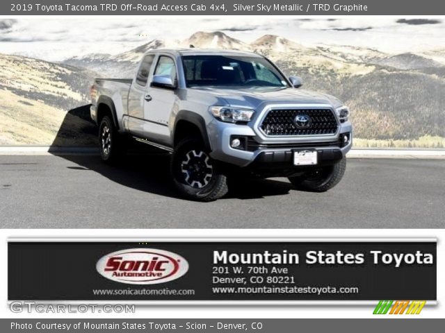 2019 Toyota Tacoma TRD Off-Road Access Cab 4x4 in Silver Sky Metallic