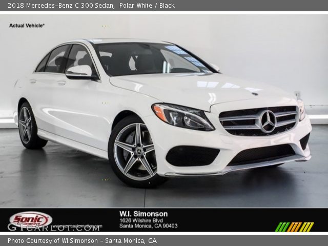2018 Mercedes-Benz C 300 Sedan in Polar White