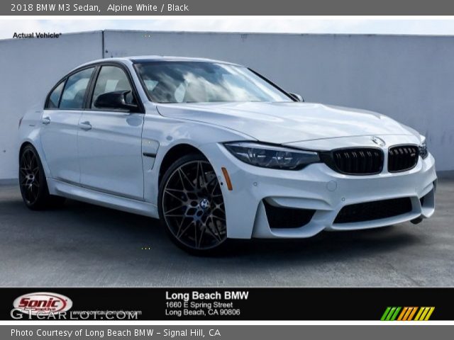 2018 BMW M3 Sedan in Alpine White