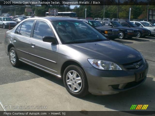 2005 Honda Civic Value Package Sedan in Magnesium Metallic