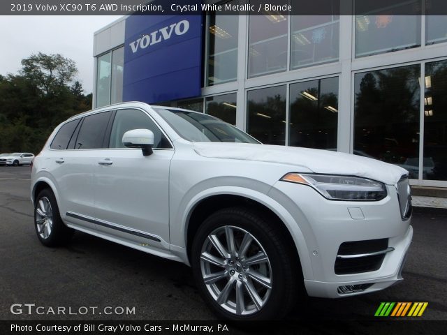 2019 Volvo XC90 T6 AWD Inscription in Crystal White Metallic