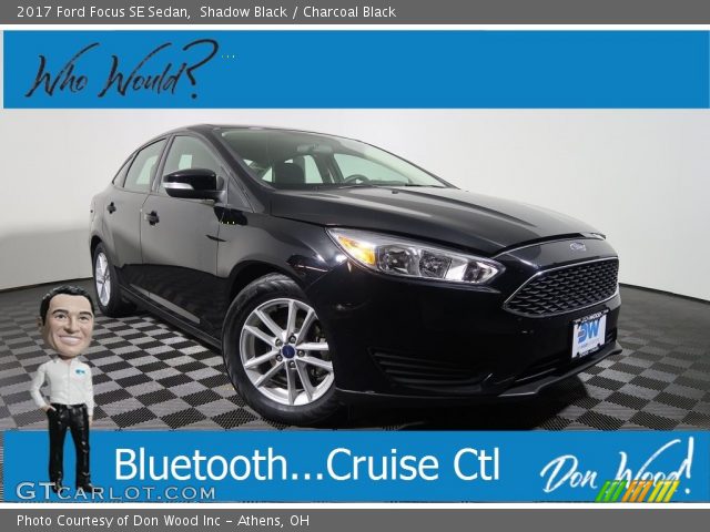 2017 Ford Focus SE Sedan in Shadow Black